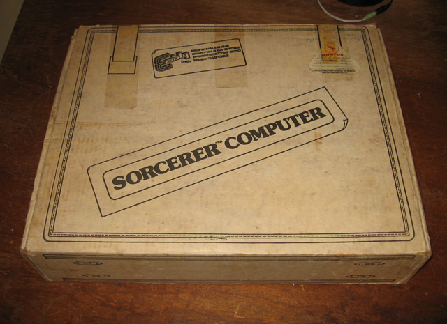 Exidy Sorcerer box